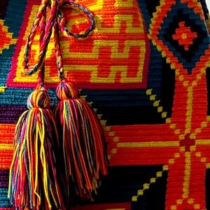 CHECK OUT THIS ONE ☝🏻 OF A KIND WAYUU TAYA BAG-can be worn MANY ways! UNIQUE!!